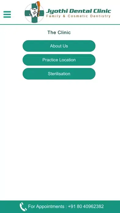 Capturas de pantalla de Jyothi Dental Clinic