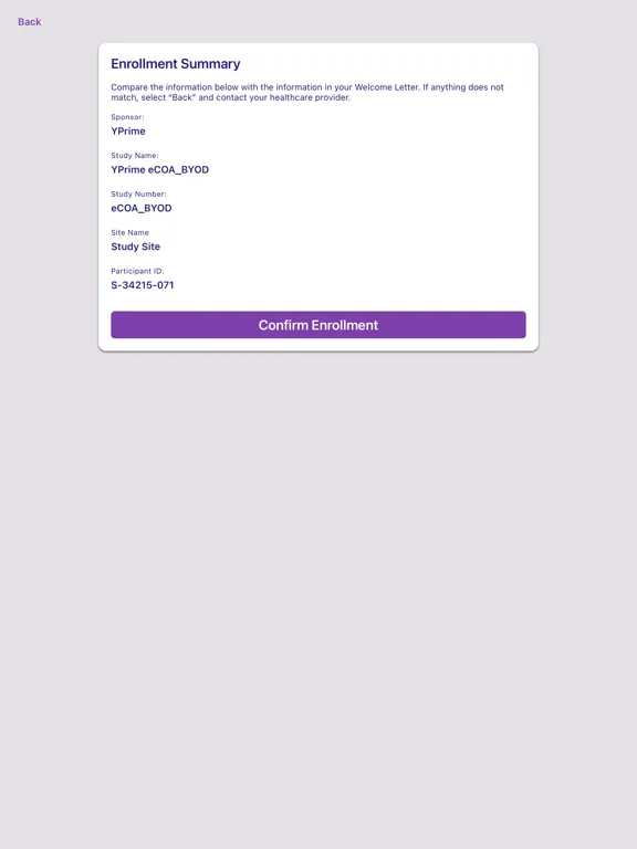 YPrime iPad  স্ক্রিনশট