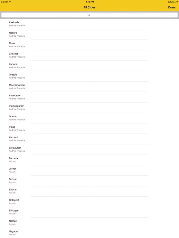 Daily Petrol/Diesel Price iPad  Screenshots