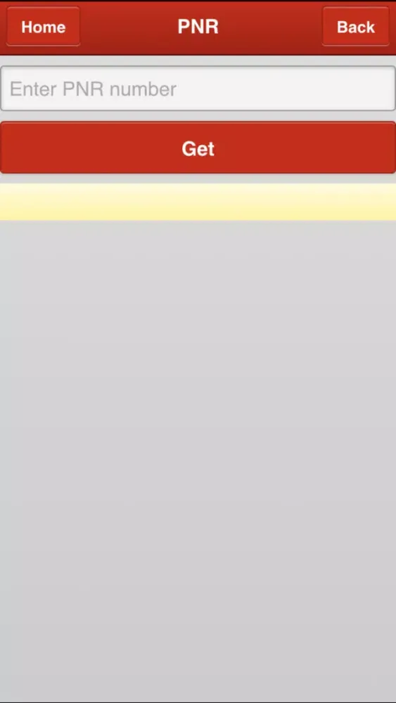 Zrzuty ekranu Indian Rail Train, IRCTC Info