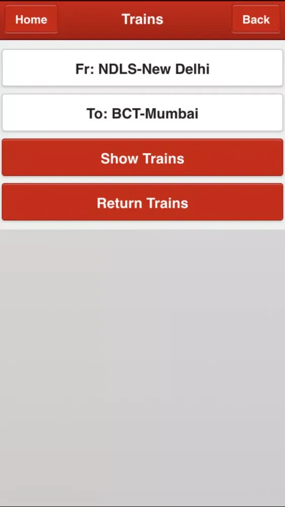 Zrzuty ekranu Indian Rail Train, IRCTC Info
