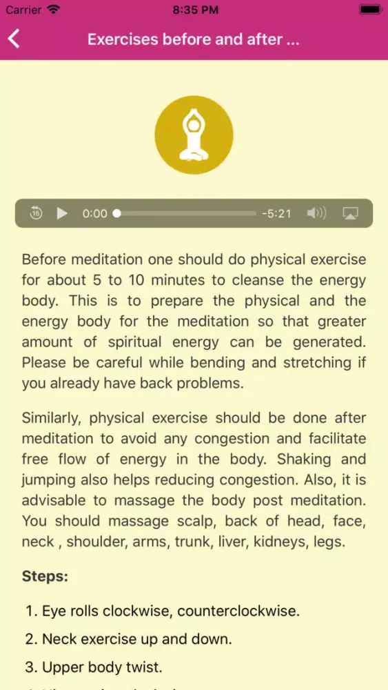Ảnh chụp màn hình của YPV Universal Prayers