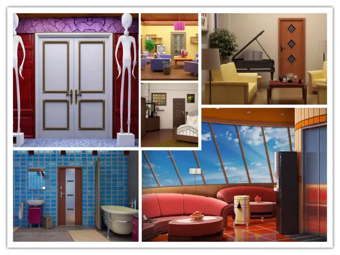 Screenshot di Open The Door: True escape iPad 