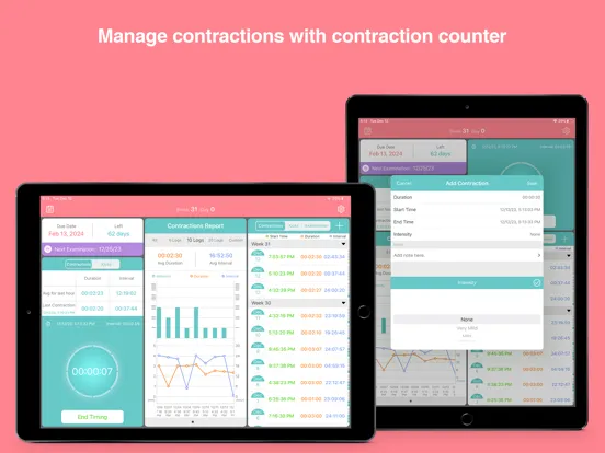 Pregnancy Tools iPad  스크린샷