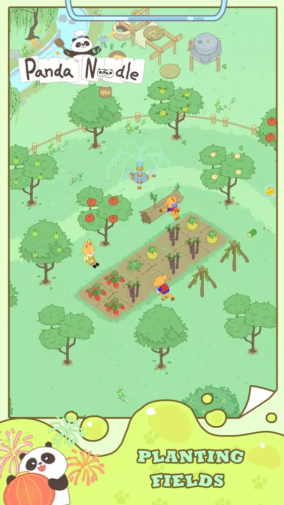 Ảnh chụp màn hình của Panda Noodle - Idle Game