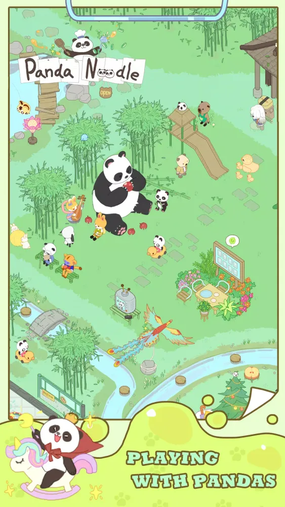 Ảnh chụp màn hình của Panda Noodle - Idle Game