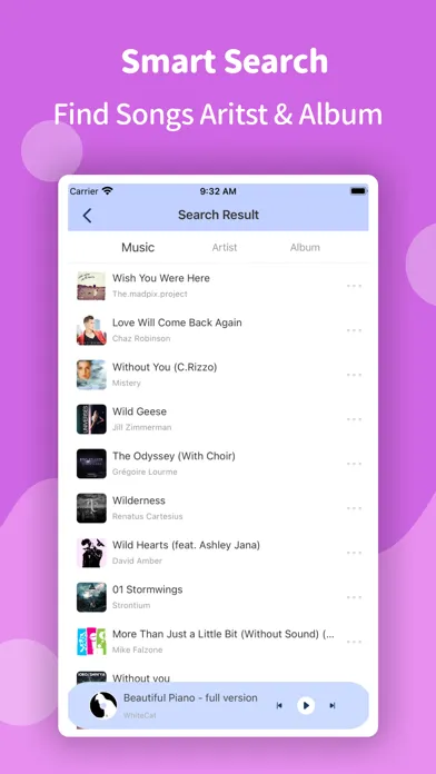 Capturas de tela do Music Downloader For Mp3