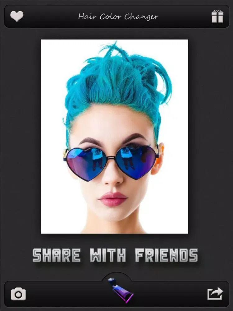 Hair Color Changer - Recolor Booth to Dye, Change & Beautify Hairstyle iPad 應用截圖