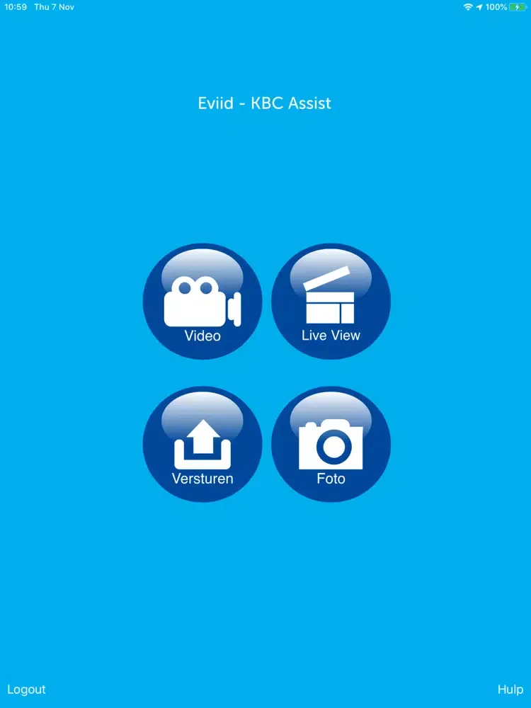 Eviid KBC Assist iPad  Ekran Görüntüleri