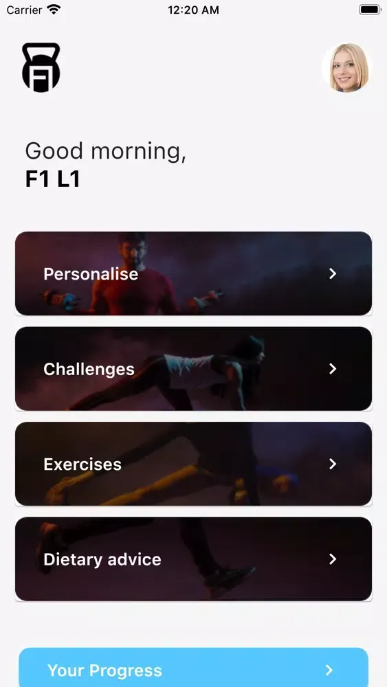 HAfit: Bodyweight & Dumbbell স্ক্রিনশট