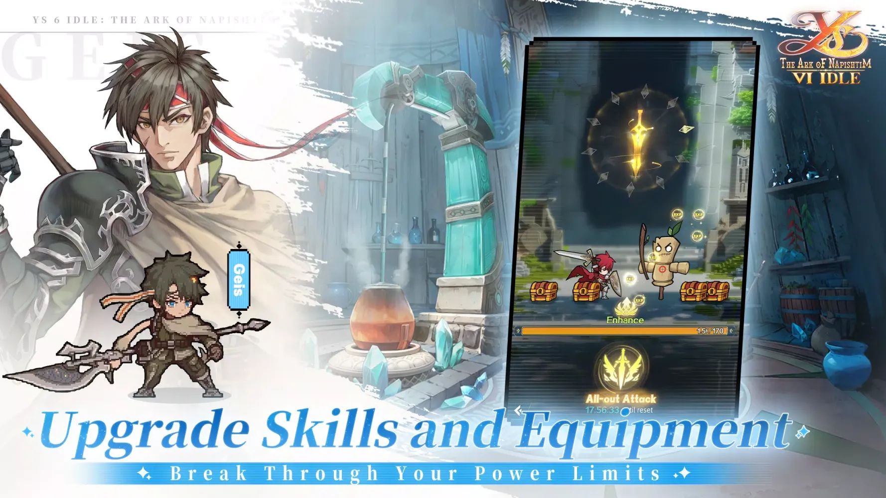 Ys 6 Idle:The Ark of Napishtim Screenshots