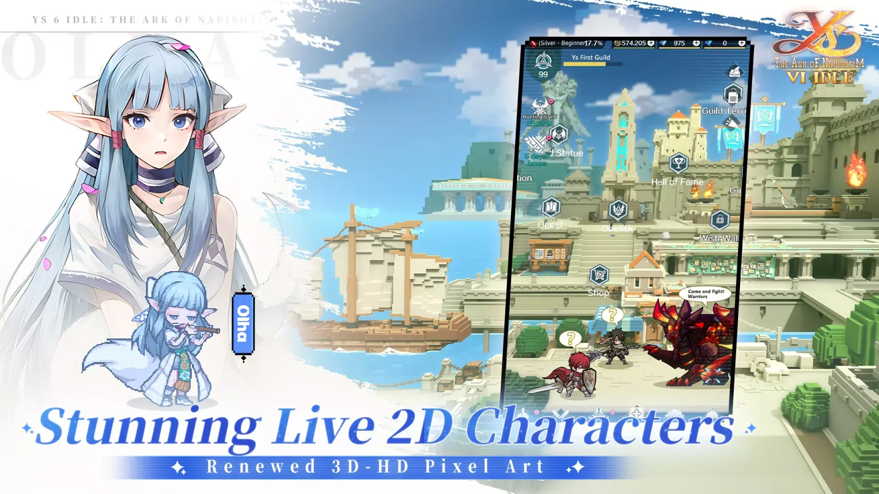 Ys 6 Idle:The Ark of Napishtim Screenshots