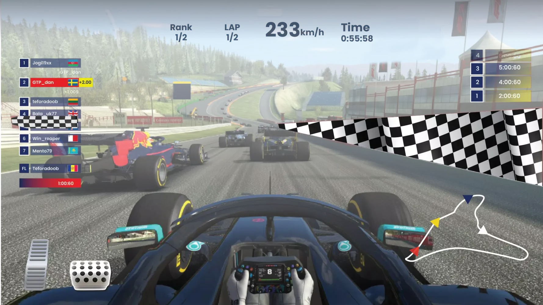 Formula Car Games Racing Games 스크린샷