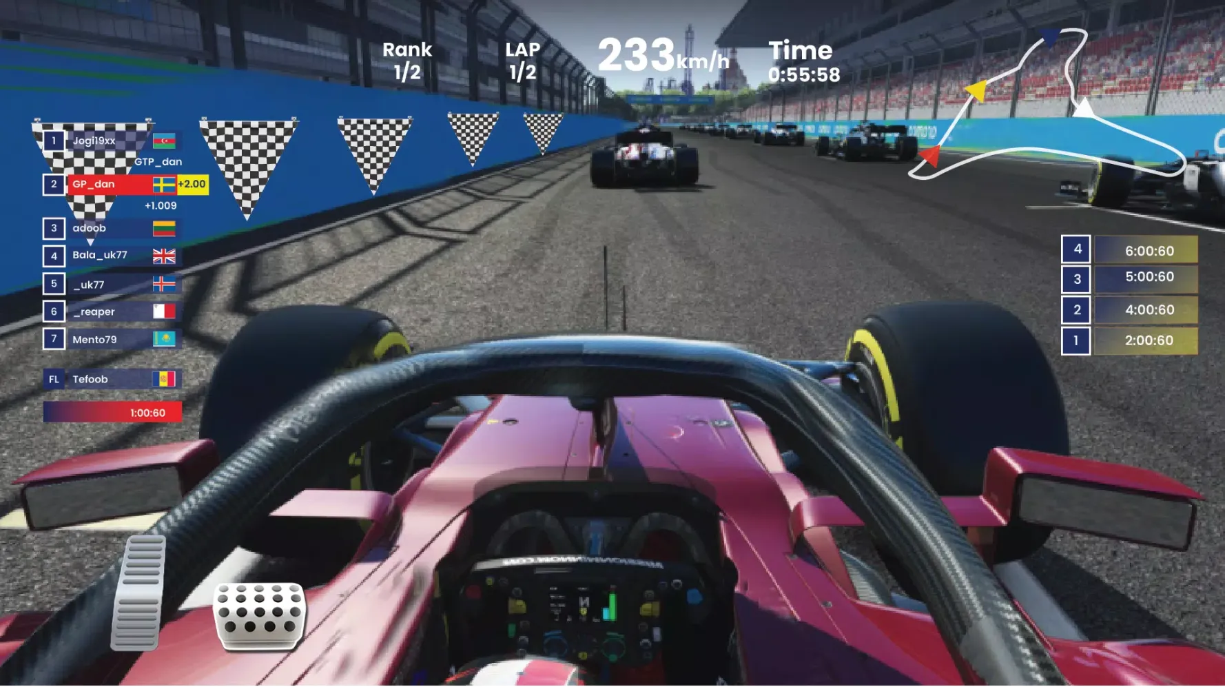 Formula Car Games Racing Games 스크린샷