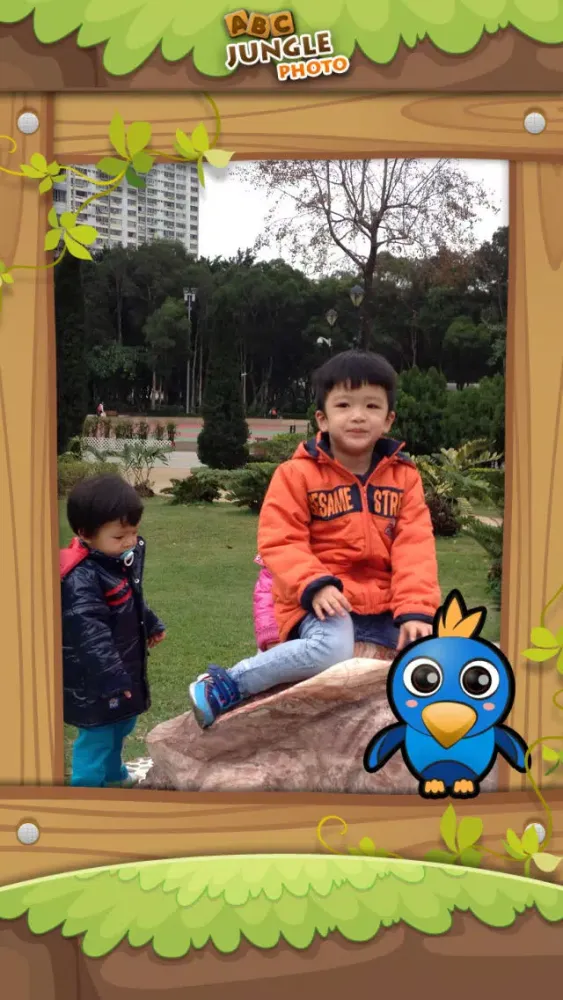 ABC Jungle Camera - with cute themes and frames سکرین شاٹس
