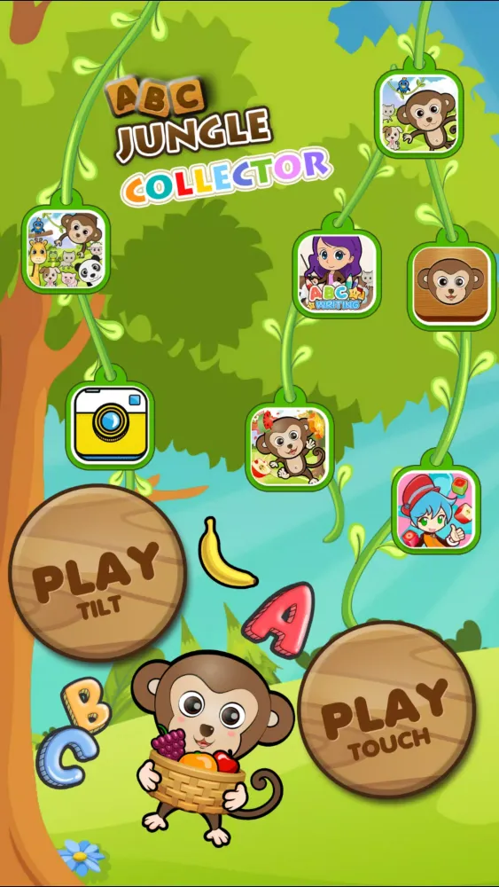 Capturas de tela do ABC Jungle Collector
