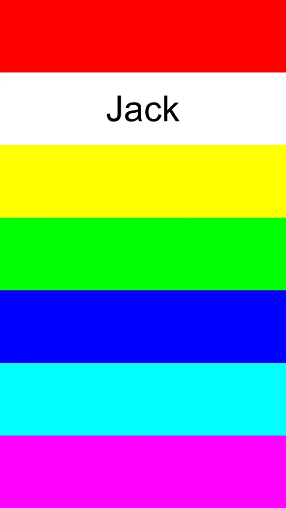 ABC Rainbow Flash Card スクリーンショット