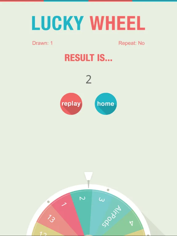 Capturas de pantalla de Lucky Wheel Lucky Draw iPad 