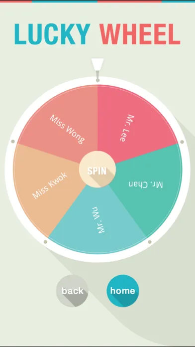 Capturas de pantalla de Lucky Wheel Lucky Draw