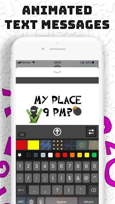 TA Animated Text Sticker Maker سکرین شاٹس