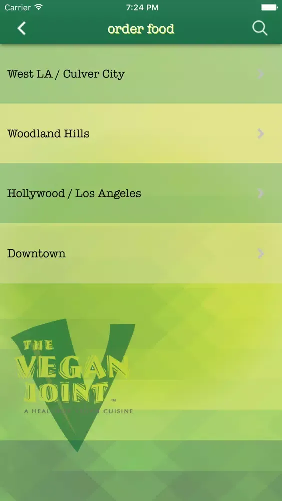 Screenshot di The Vegan Joint