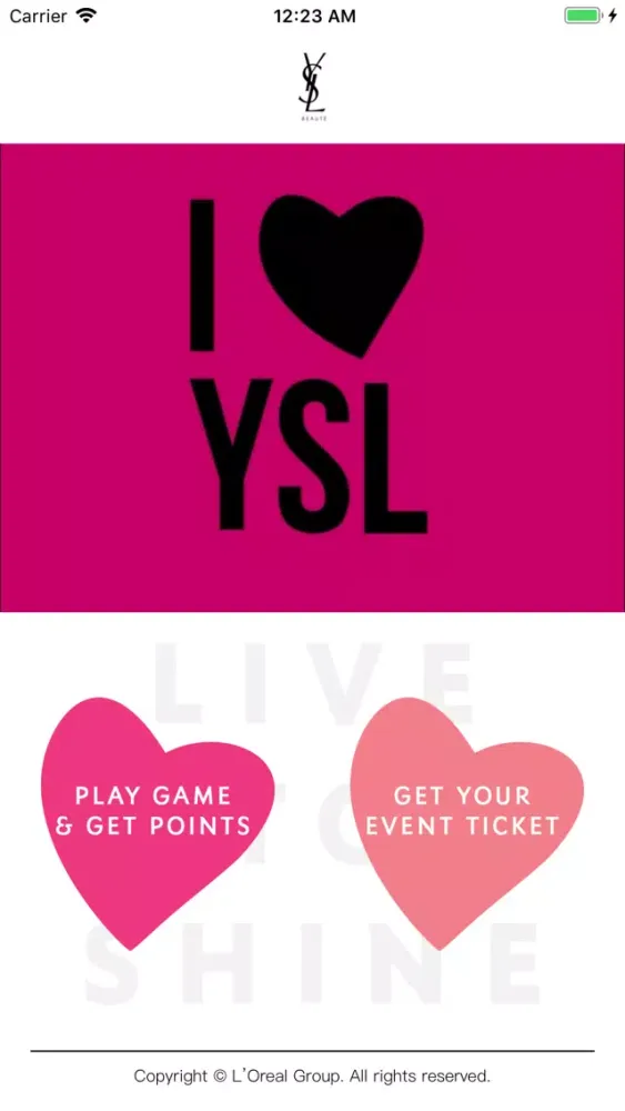 I LOVE YSL HK Screenshots