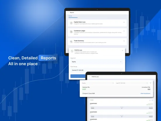 OMNI: Stocks, Demat, IPO, ESIP iPad  Ekran Görüntüleri