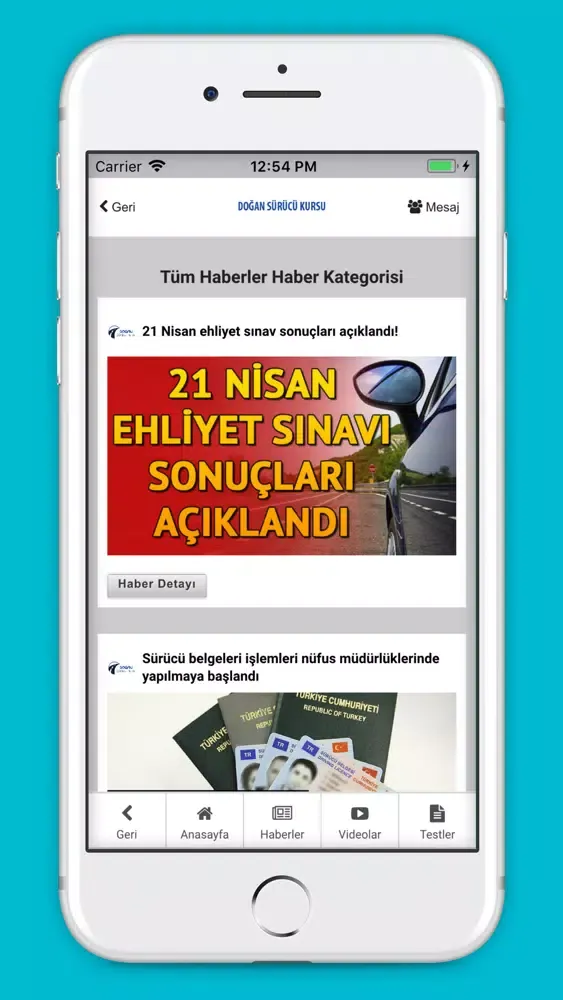 Capturas de pantalla de Bayrampaşa Doğan Sürücü Kursu