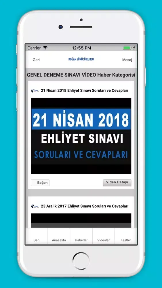 Capturas de pantalla de Bayrampaşa Doğan Sürücü Kursu