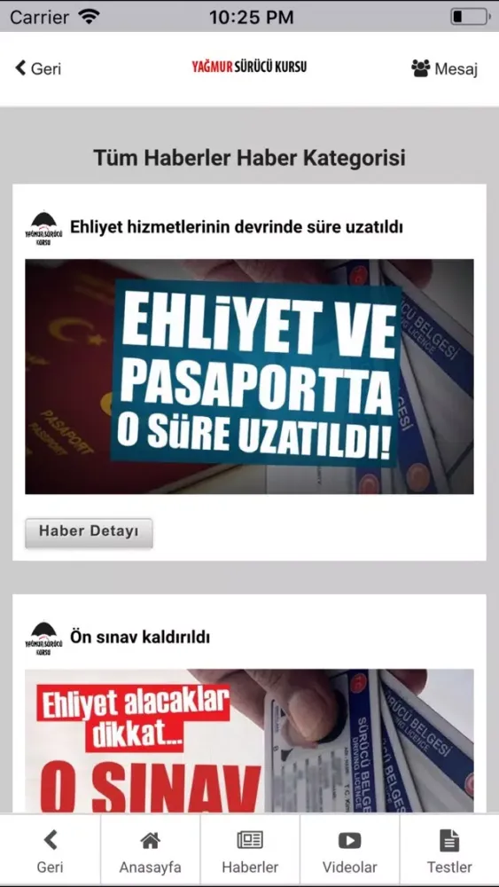Yağmur Sürücü Kursu Screenshots
