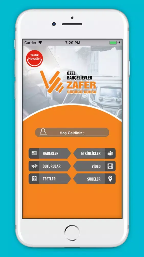 Capturas de pantalla de Zafer Sürücü Kursu B.Evler