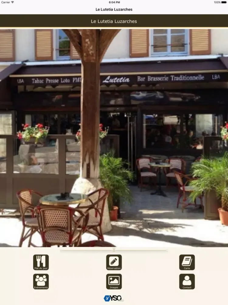 تصاویر Le Lutetia Luzarches - Bar, Brasserie, Restaurant iPad 