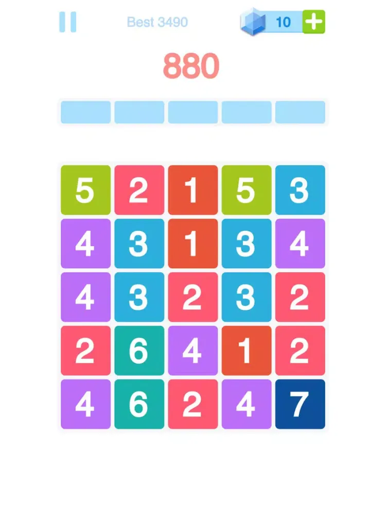 Tap plus: cool math puzzle 2017 iPad  スクリーンショット