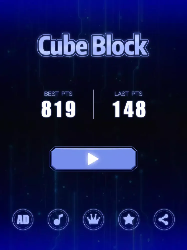 Capturas de tela do Cube Block - Original Puzzle iPad 