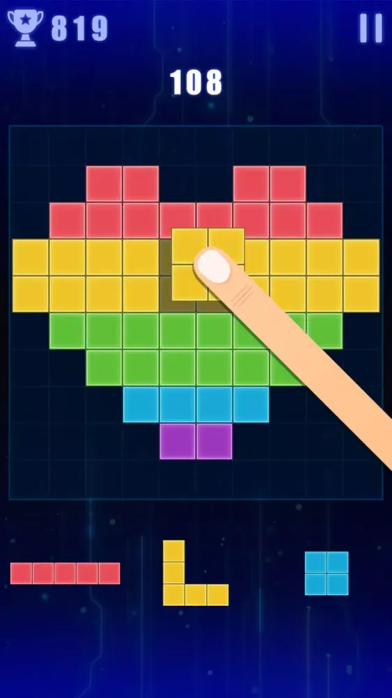 Capturas de tela do Cube Block - Original Puzzle