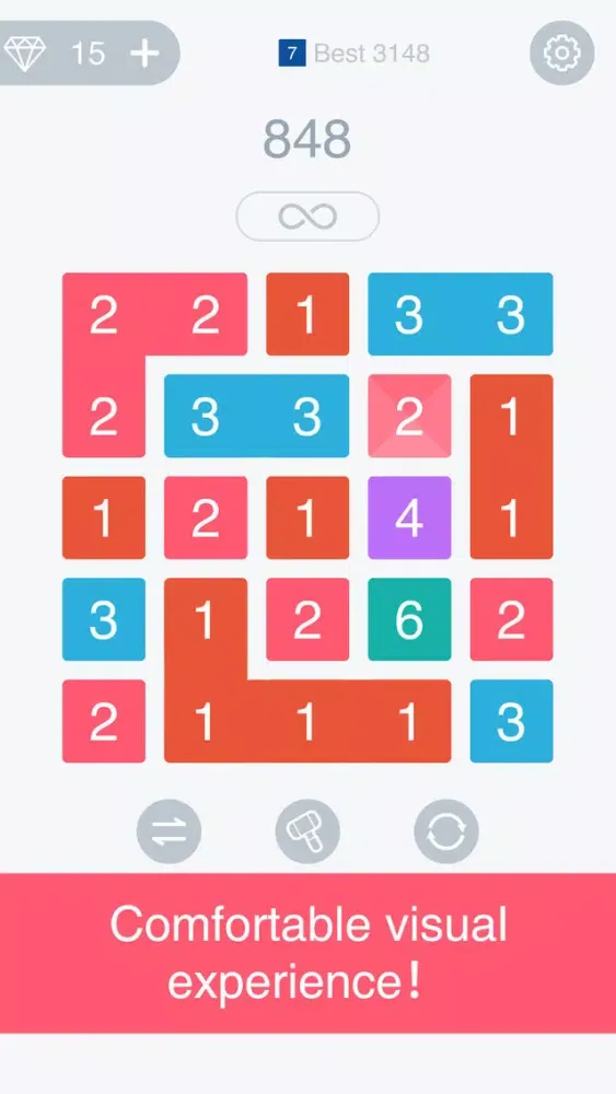 تصاویر Merged Numbers: the best cool math