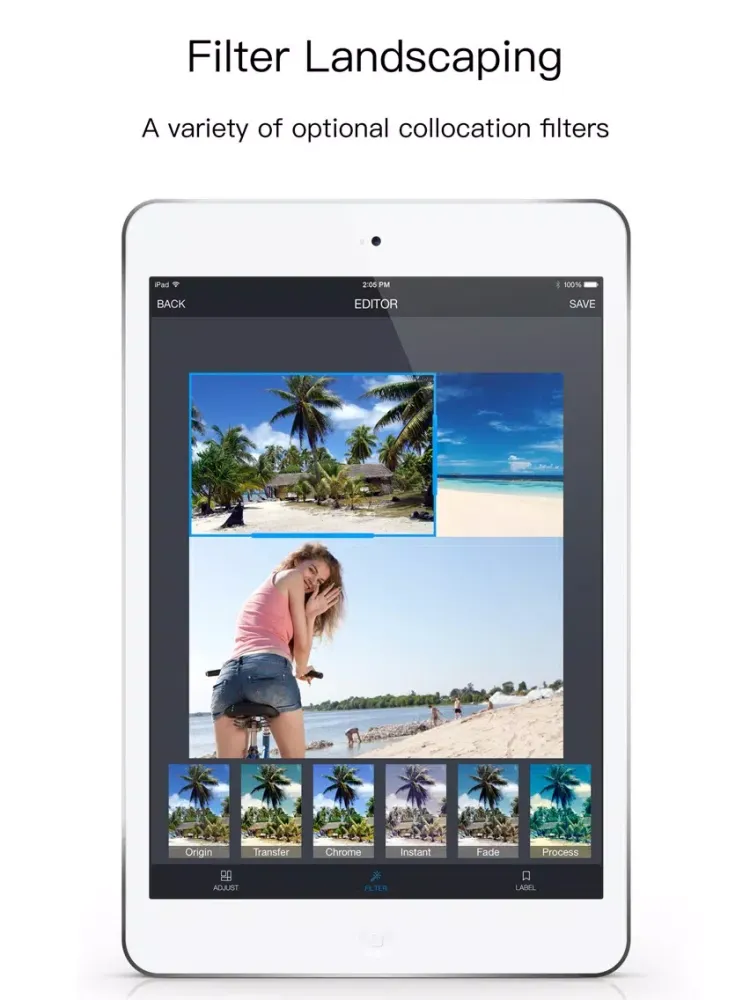 Layout Photo: picture collage editor app iPad  Screenshots