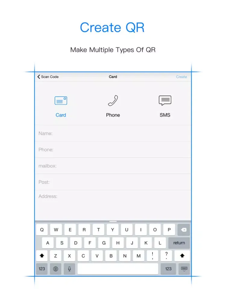 Scan QR Code: QR reader and creator iPad  স্ক্রিনশট