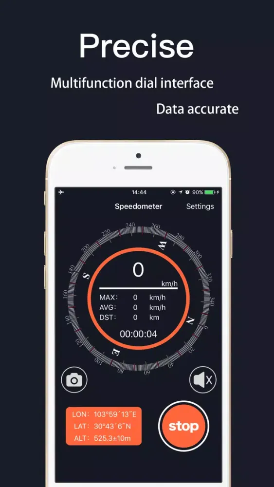 Speedometer Pro! Screenshots
