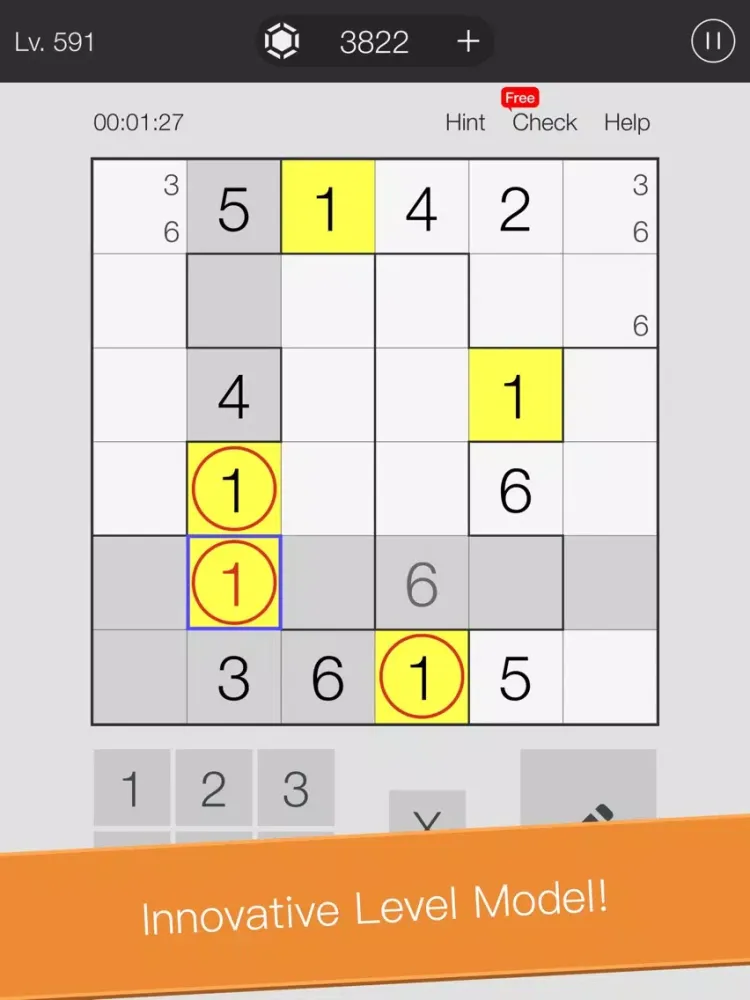 تصاویر Sudoku Match: smart games iPad 