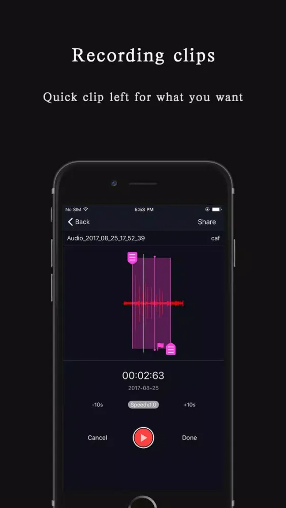 Super Recorder! سکرین شاٹس