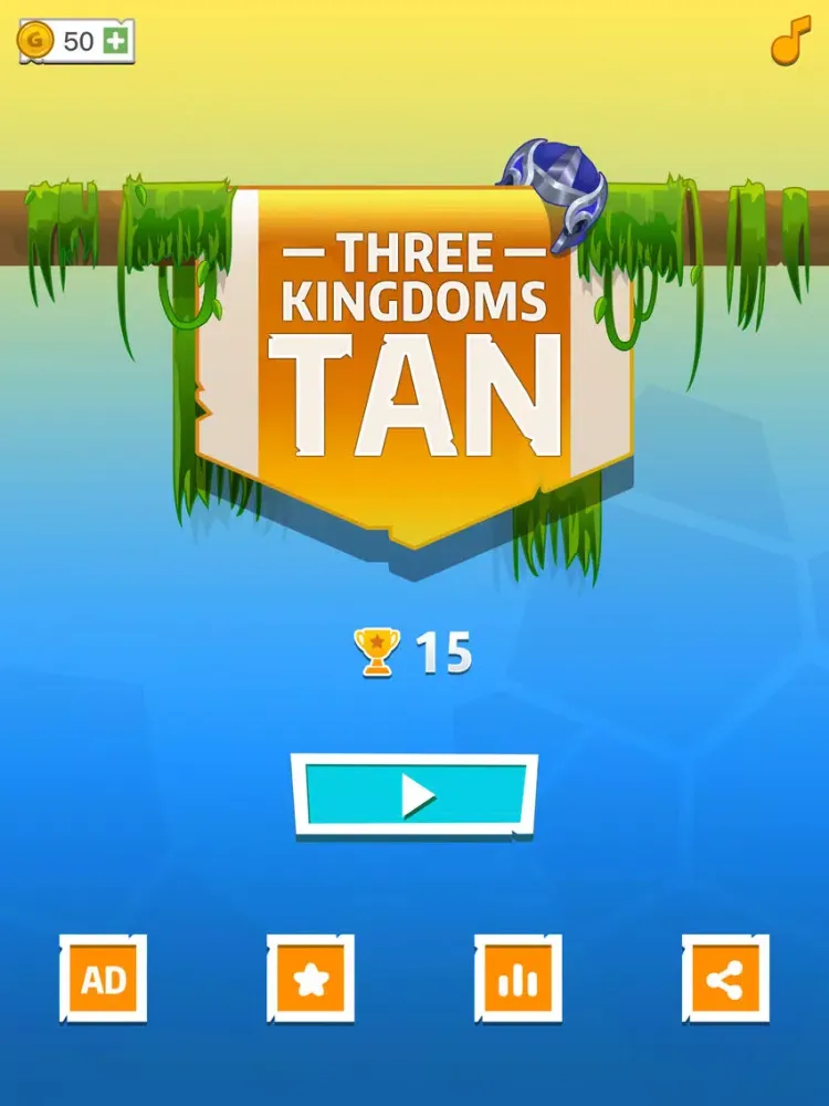 Three Kingdoms Tan - Fight ! iPad  Screenshots