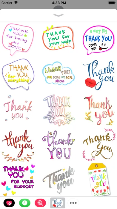 Скриншоты Thank You E Greeting Cards Set