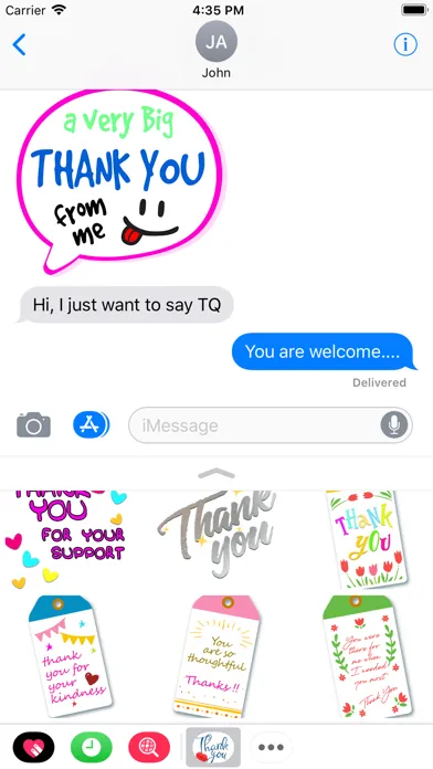Скриншоты Thank You E Greeting Cards Set