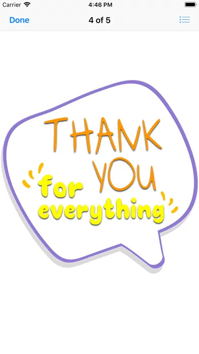 Скриншоты Thank You E Greeting Cards Set