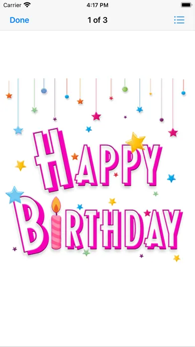 Birthday Celebrations Greeting应用截图