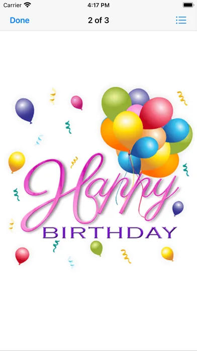 Birthday Celebrations Greeting应用截图