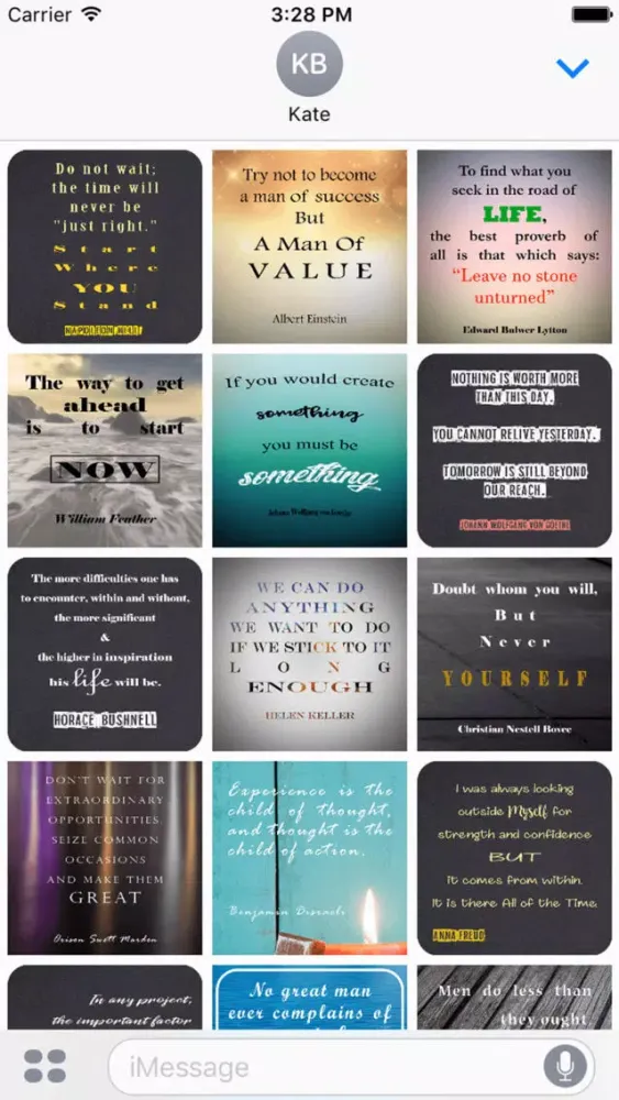 Daily Inspirational & Motivational Quotes Stickers應用截圖