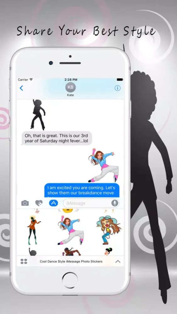 Cool Dance Style Photo Stickers Screenshots