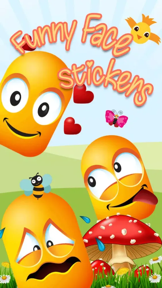 Daily Funny Face Emoji Sticker Screenshots